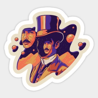 Surreal Gentleman Sticker